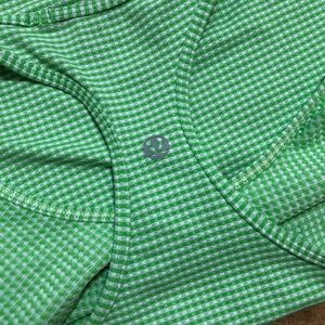 Gingham Lululemon tank top